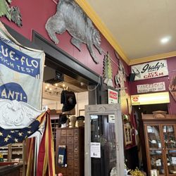 Off the Hinge Antiques - Interior wall