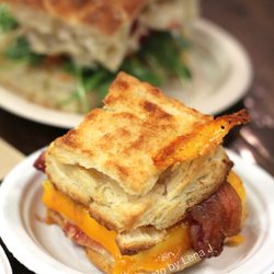 Argus Farm Stop - Packard Cafe - Biscuit Sandwich ($11) from Beara Bakes pop-up