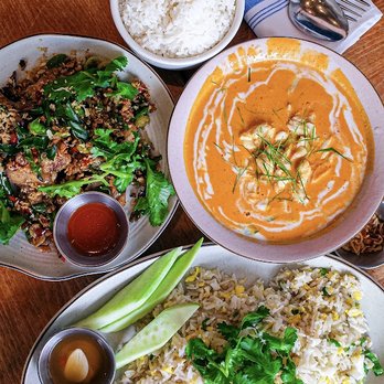 Fish Cheeks - coconut crab curry, crab fried rice, pork belly - Seafood Near Me - New York, New York Fish Cheeks - coconut crab curry, crab fried rice, pork belly - Seafood Near Me - New York, New York