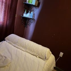 Rocky Hill Health Spa - Remnants of my rejuvenated massage!