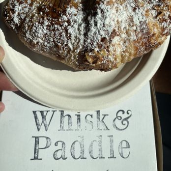 Whisk & Paddle - Almond croissant - Coffee & Tea Near Me - North Attleborough, Massachusetts