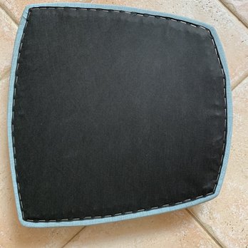 East Meadow Upholsterers - Back of new seat cushion - Furniture Reupholstery Near Me - East Meadow, New York East Meadow Upholsterers - Back of new seat cushion - Furniture Reupholstery Near Me - East Meadow, New York