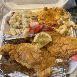 Gingerberry - Catfish dinner, so delicious!
