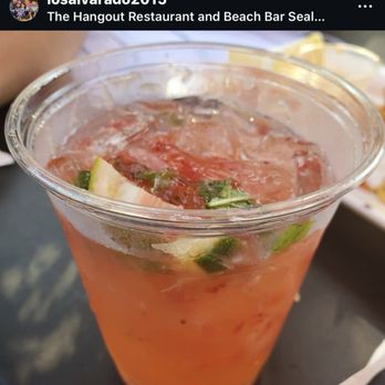 Hangout Restaurant & Beach Bar - Strawberry mojito - New American Near Me - Seal Beach, California Hangout Restaurant & Beach Bar - Strawberry mojito - New American Near Me - Seal Beach, California