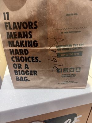 Menu photo 2 Wingstop San Diego, CA