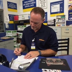 Tim....Store Manager. So far his Customer Service skills seem on point!
