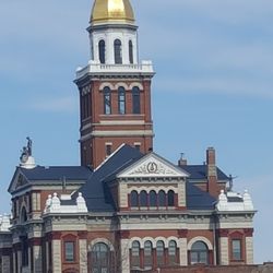 Dubuque County Courthouse - Picture was taken from 4th and Iowa