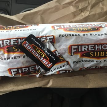 Firehouse Subs - the wrapper of a sandwich - Fast Food Near Me - Findlay, Ohio