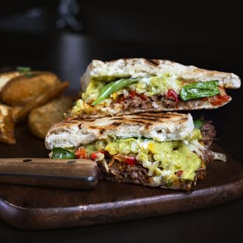 Bermuda Sandwich - BBQ chipotle pulled beef panini - Sandwiches Near Me - Aurora, Ontario Bermuda Sandwich - BBQ chipotle pulled beef panini - Sandwiches Near Me - Aurora, Ontario