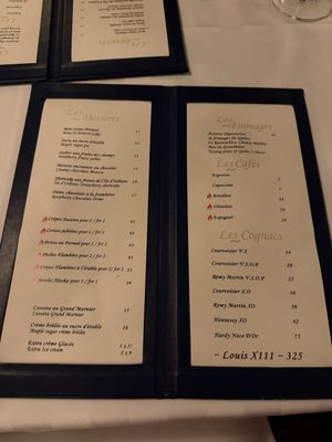Menu photo 1 Le Continental Quebec City, QC Menu photo 1 Le Continental Quebec City, QC