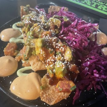 Compadres Cantina - Poke Tuna Nachos !!!!! - Mexican Near Me - Ontario, California