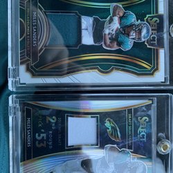 New Concept Sports Card and Hobby - The card on the left was the one I bought and had a corner crease and he gave me a new case for both and another card for free.