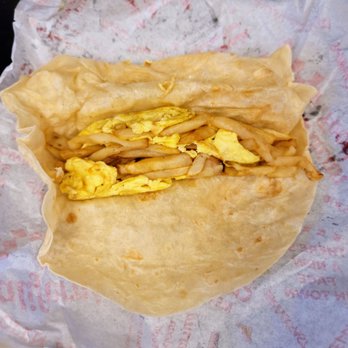 California Mexican Food - Ham and potato burrito. Not badly priced and tasted good. - Mexican Near Me - Spokane, Washington