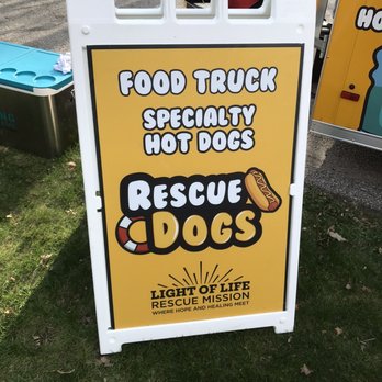 Rescue Dog’s - Sandwich board - Food Trucks Near Me Rescue Dog’s - Sandwich board - Food Trucks Near Me