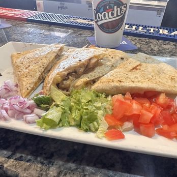 Coach's Neighborhood Grill - Chicken quesadilla - American Near Me - Lexington, North Carolina