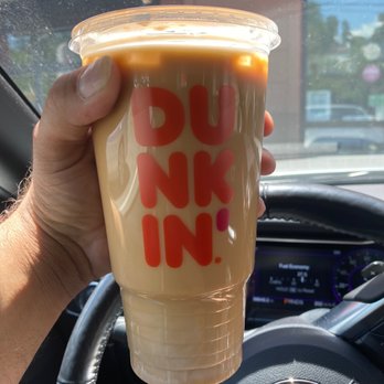 Dunkin' - What this Dunkin' makes when you don't as for a full cup of ice! - Coffee & Tea Near Me - Avalon, Pennsylvania Dunkin' - What this Dunkin' makes when you don't as for a full cup of ice! - Coffee & Tea Near Me - Avalon, Pennsylvania