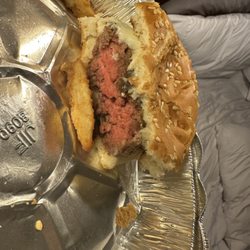 Bella Michael's Restaurant - "Well done" kids cheeseburger...