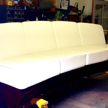 Precision Canvas - Fly bridge seating - Boat Repair Near Me