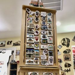 Yosemite Falls Trading Post - Just a few of the stickers available
