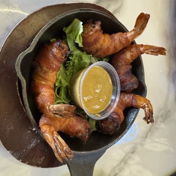 The Dive Oyster Bar - Shrimp wrapped bacon - Southern Near Me - Irvine, California The Dive Oyster Bar - Shrimp wrapped bacon - Southern Near Me - Irvine, California