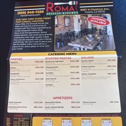 Catering Menu