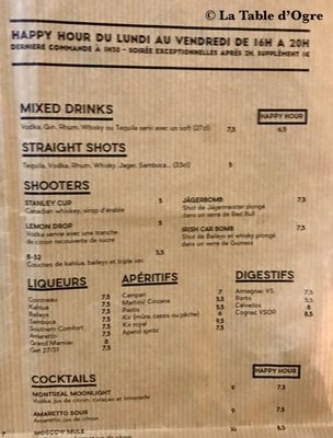 Menu photo 6 The Moose Paris, 75
