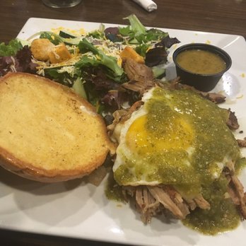 The Scratch Room - green eggs and ham breakfast burger has tomatllo sauce and pulled pork. Love the gooey egg - Breakfast & Brunch Near Me - Anaheim, California The Scratch Room - green eggs and ham breakfast burger has tomatllo sauce and pulled pork. Love the gooey egg - Breakfast & Brunch Near Me - Anaheim, California