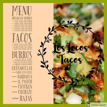 Los Locos Tacos - a menu for a mexican restaurant - Tacos Near Me Los Locos Tacos - a menu for a mexican restaurant - Tacos Near Me