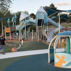 Merry go round and the bigger play structure