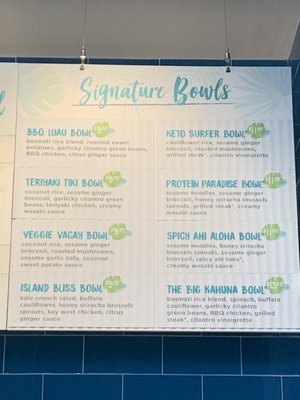 Menu photo 3 Mahana Fresh Toms River, NJ