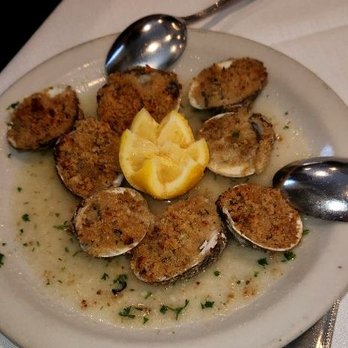 Giannis Italian Restaurant - Baked Clams Oreganata! - Italian Near Me - Pompano Beach, Florida