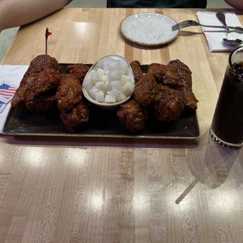 Bonchon West Fairfax - Half and half medium combo - Chicken Wings Near Me - West Fairfax, Virginia Bonchon West Fairfax - Half and half medium combo - Chicken Wings Near Me - West Fairfax, Virginia