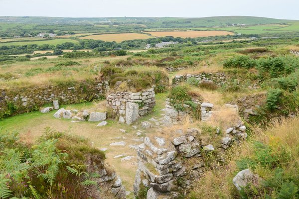 Chysauster Ancient Village by null