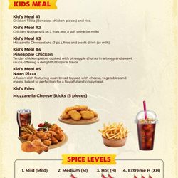 The Curry Lounge - Menu