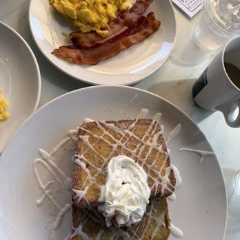 Broken Yolk Cafe - Churro french Toast in a Combo - Breakfast & Brunch Near Me - McKinney, Texas