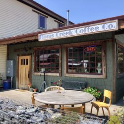 Floras Creek Coffee Co. - Outside of the coffee Shop
