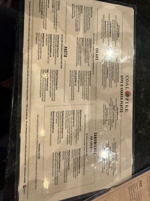 Menu photo 2 Coal Fire Ellicott City, MD Menu photo 2 Coal Fire Ellicott City, MD