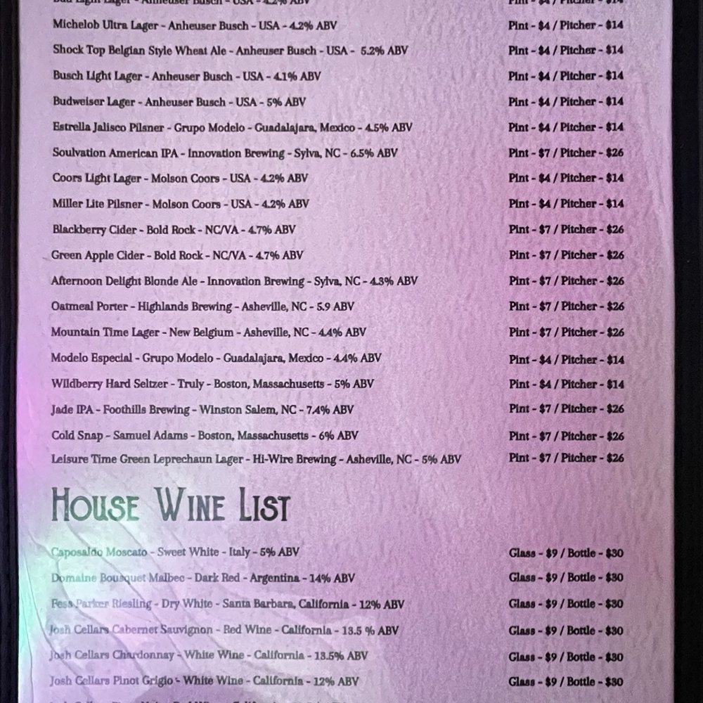 Foragers Canteen - Tacos Near Me - Sylva, North Carolina