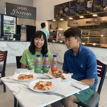 Lucia Pizza - Happy kids on a Pizza Friday!!! - Pizza Near Me - Bayside, New York Lucia Pizza - Happy kids on a Pizza Friday!!! - Pizza Near Me - Bayside, New York