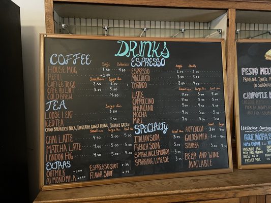 Menu photo 2 Lakeside Street Coffee House Madison, WI