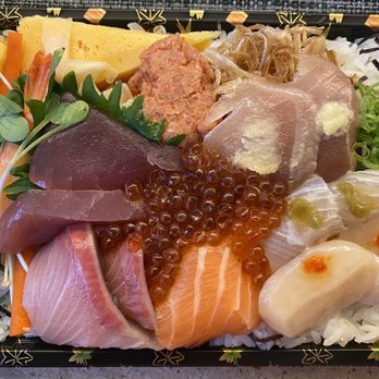 Sushi World - Chirashi Bowl - Sushi Bars Near Me - Cypress, California