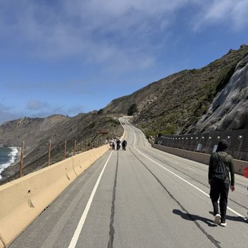 Devil's Slide Coastal Trail - Walk back up from South parking lot - Hiking Near Me - Pacifica, California