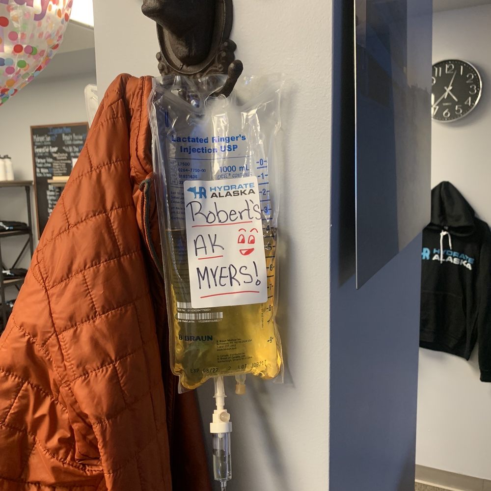 Hydrate Alaska - Myers bag! - IV Hydration Near Me - Anchorage, Alaska