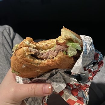 Checkers - burger with swiss, bacon & lettuce - Burgers Near Me - Clinton, Maryland