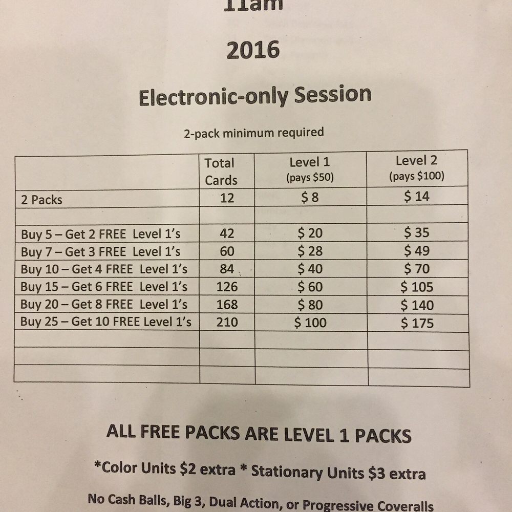 Green Valley Ranch Bingo - Speed Bingo Cost - Bingo Halls Near Me - Henderson, Nevada
