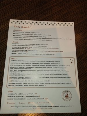 Menu photo 8 The Bridgewater Modern Grill Milwaukee, WI Menu photo 8 The Bridgewater Modern Grill Milwaukee, WI