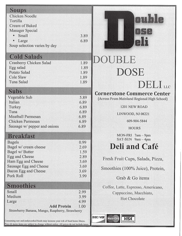 Double Dose Deli Logo