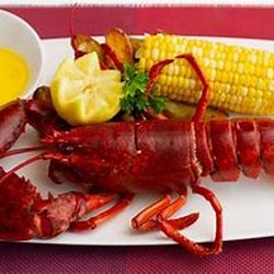 Fresh Cape Cod Lobsters By Jon Tolley - ONE OF CAPTAIN JON'S FRESH CAUGHT LOBSTERS