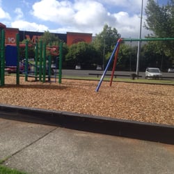 Albany Skatepark - A skate park with a playground how convenient