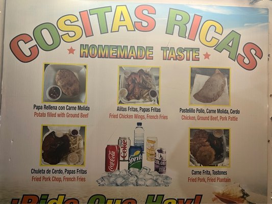 Menu photo 1 Cositas Ricas Playa Sun Bay, PR Menu photo 1 Cositas Ricas Playa Sun Bay, PR